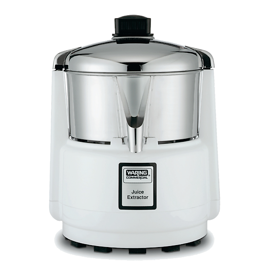 Waring HEAVY-DUTY BAR JUICE EXTRACTOR WITH COMPACT DESIGN Model: 6001C