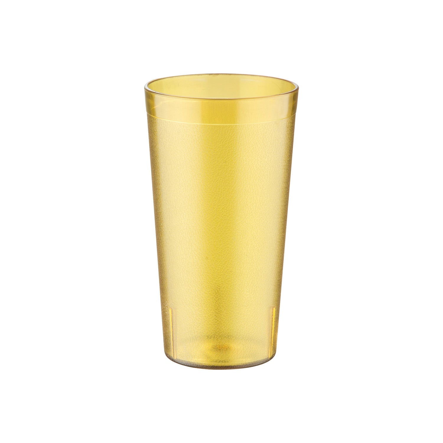 Tumbler Poly Pebbled Amber 16oz 12-PC/PK