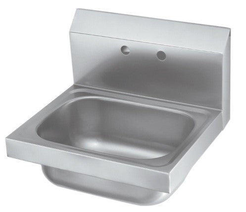 Evernew 20GA.304S/S hand sink 15"X17"X13"H with 14"X10"X5"
stamping bowl