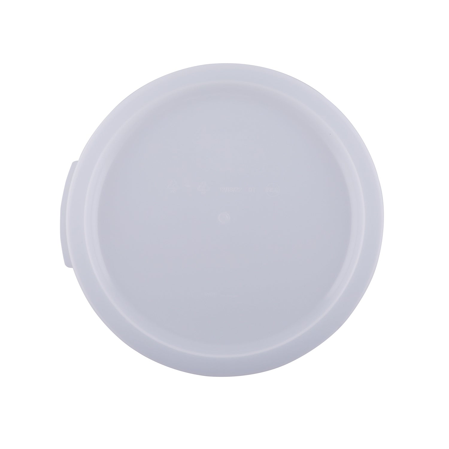 Cover Food Storage CTR. Round PP Trans. 12QT, 18QT&22QT
