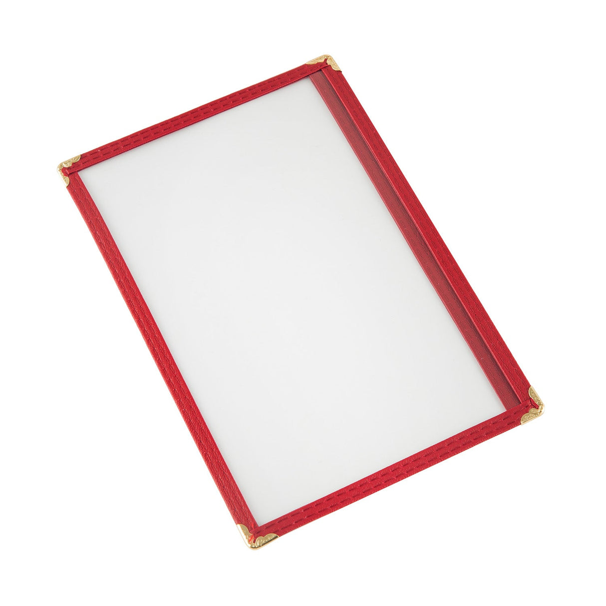 Menu Cover 1-Pocket Red 8-1/2x5-1/2"