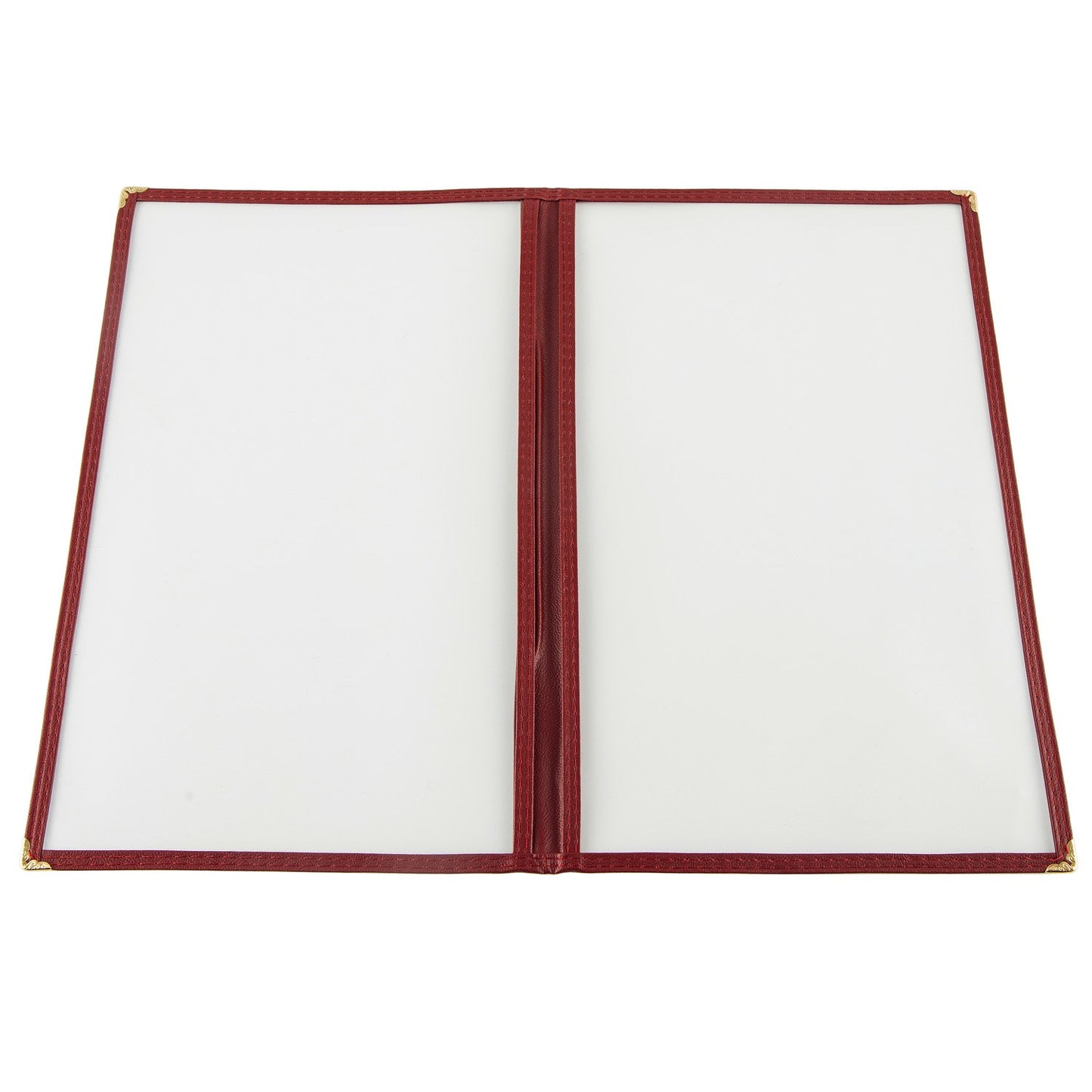 Menu Cover 2-Pocket Burgundy 8-1/2x14"