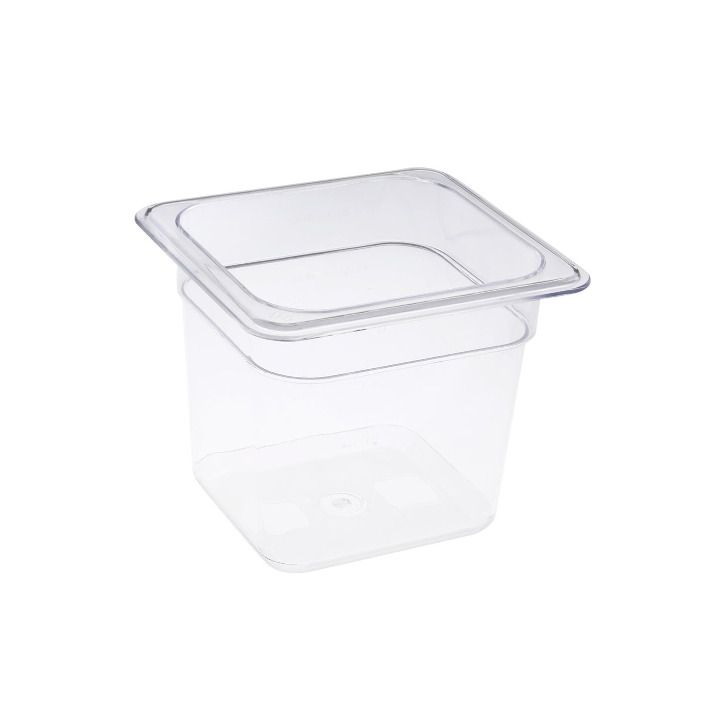 Food Pan PC 1/6 Size 6" Deep