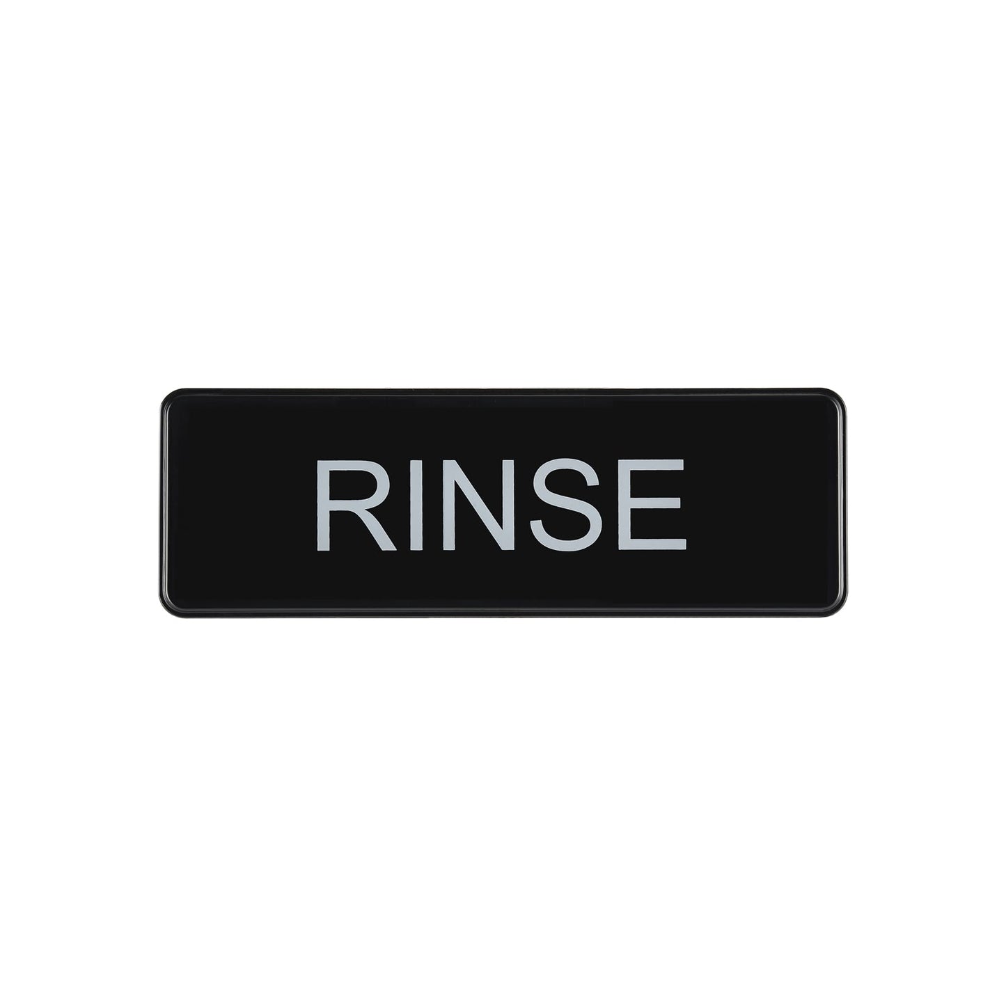 Sign Compliance EN Rinse 9x3"H