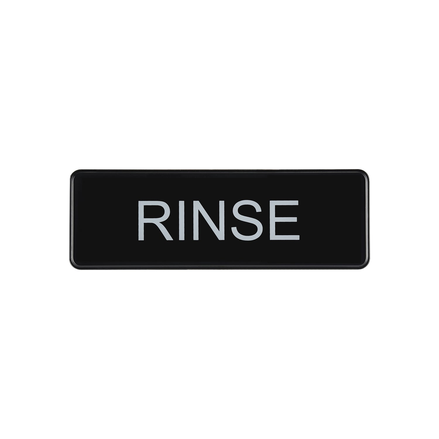 Sign Compliance EN Rinse 9x3"H
