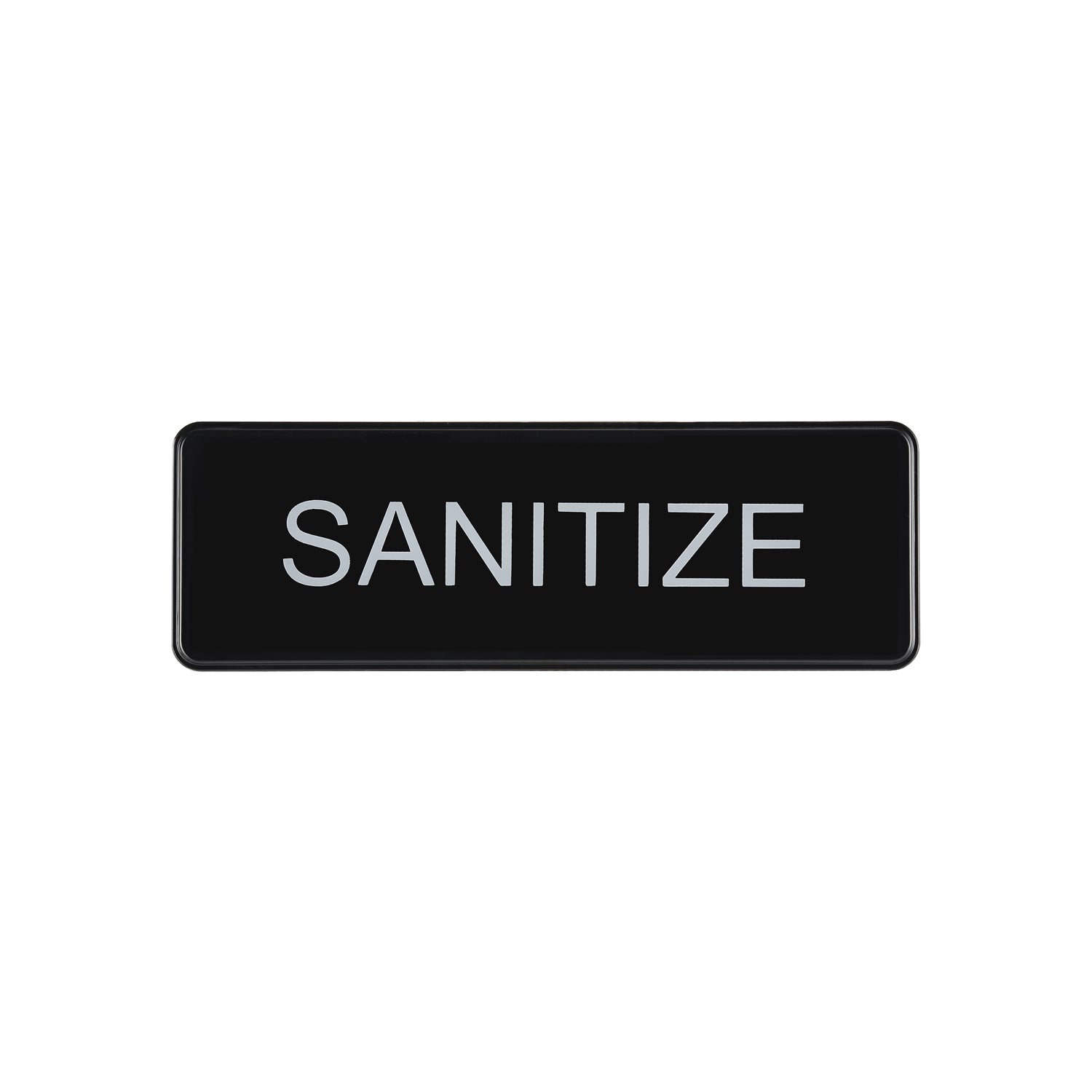 Sign Compliance EN Sanitize 9x3"H