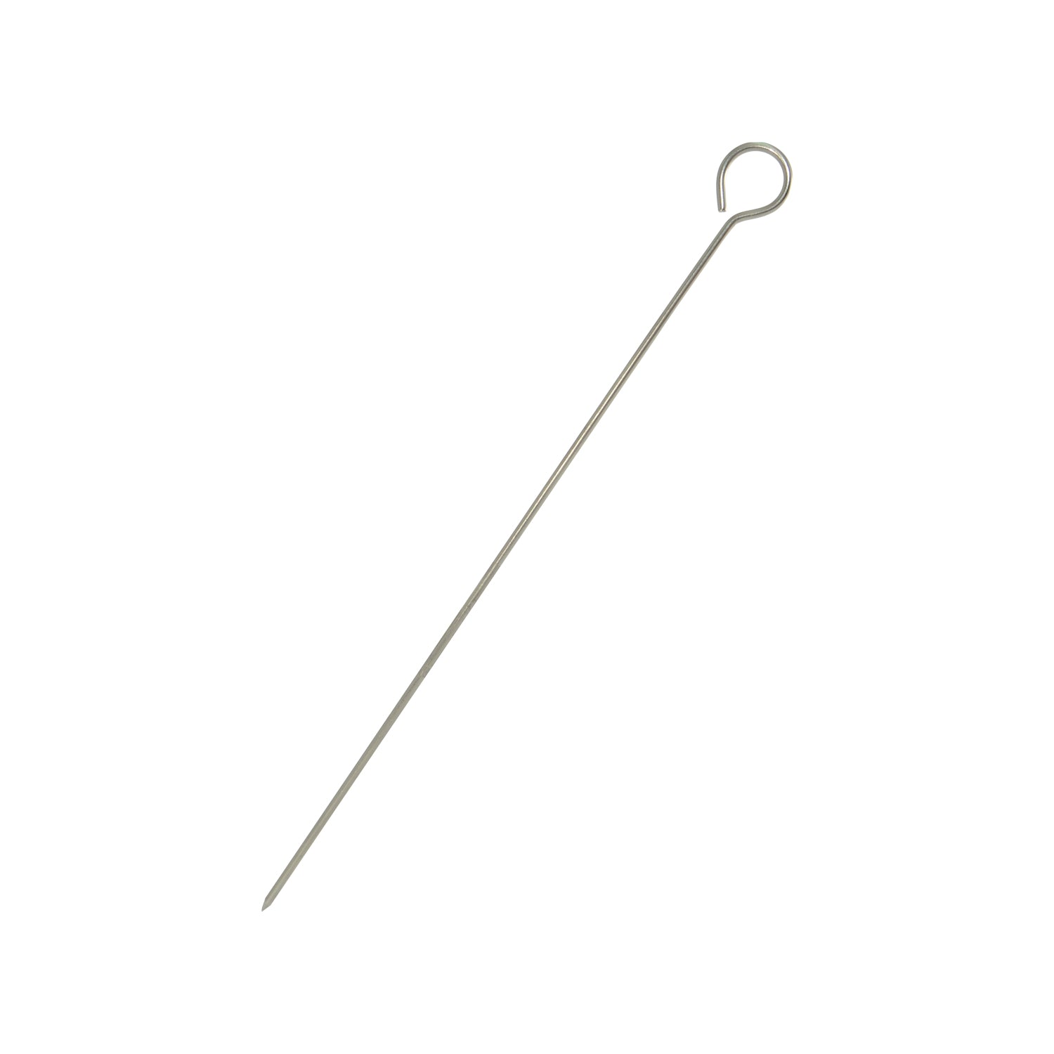 Skewer SS Round Looped Hdl 12"