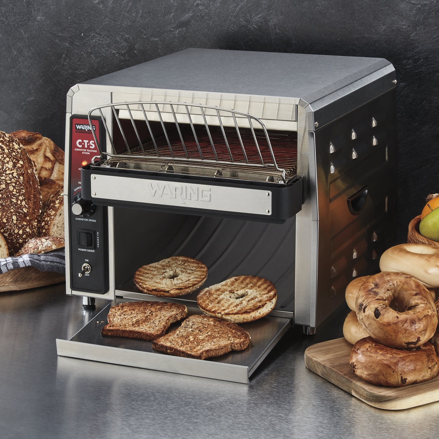Waring HEAVY-DUTY CONVEYOR TOASTER Model: CTS1000
