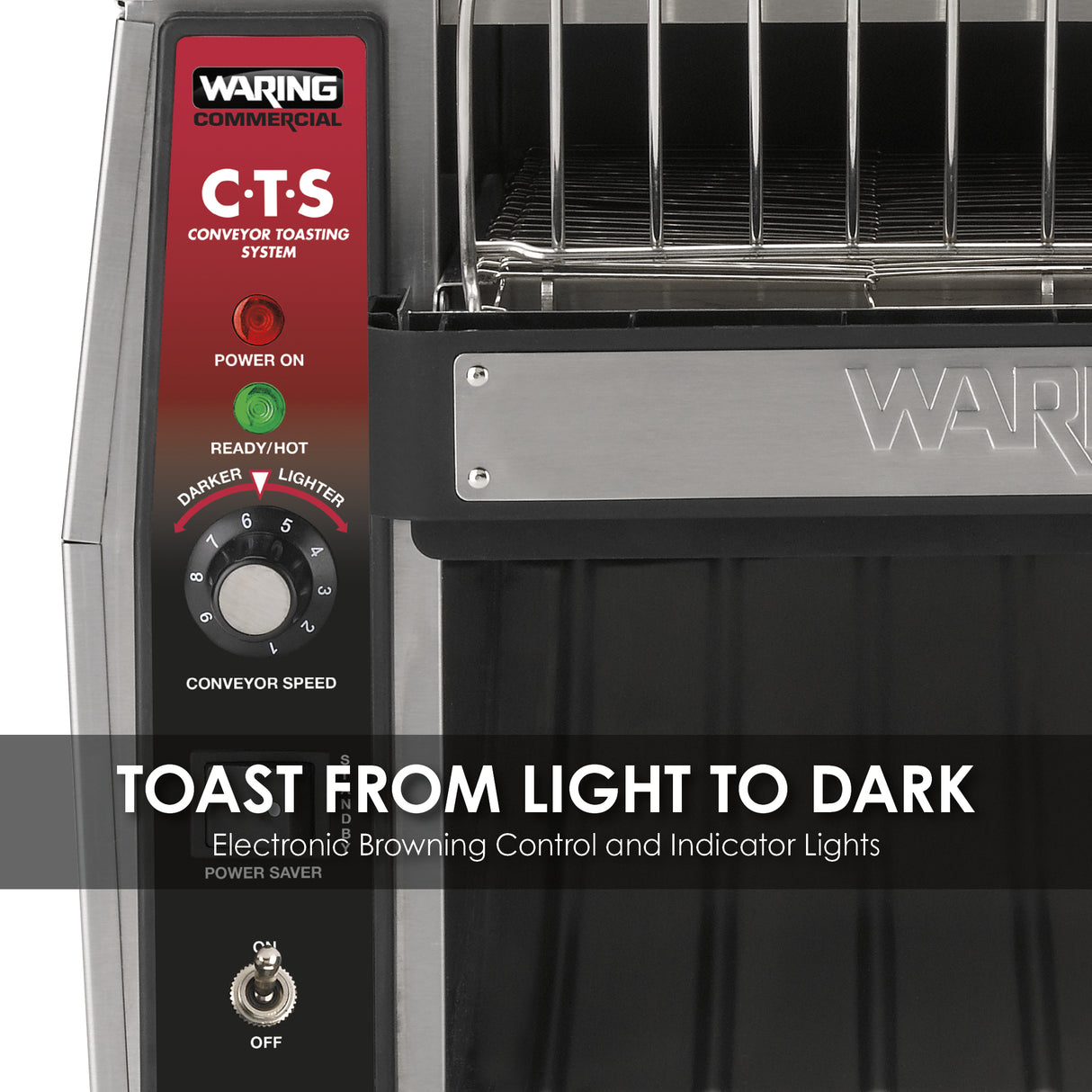Waring HEAVY-DUTY CONVEYOR TOASTER Model: CTS1000