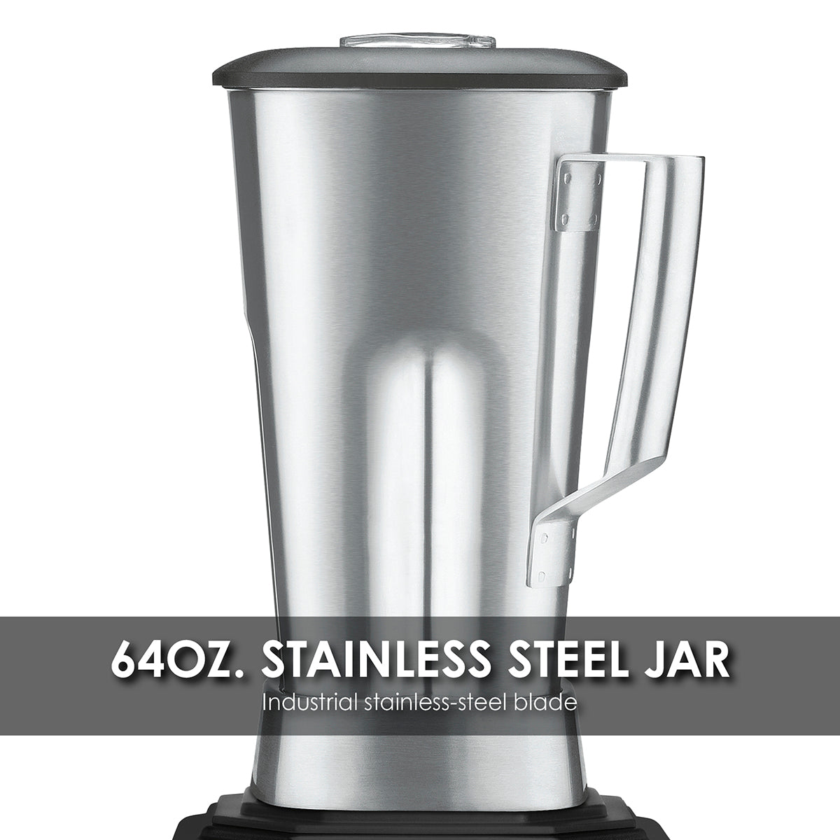 Waring TORQ 2.0 – 2 HP BLENDER WITH TOGGLE SWITCH AND 64 OZ. STAINLESS STEEL JAR Model: TBB145S6