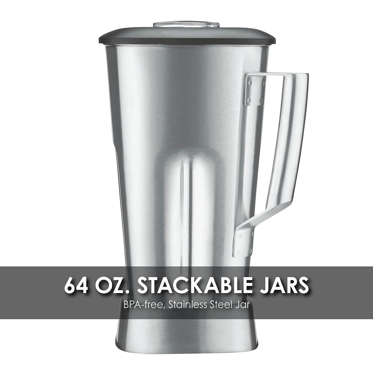 Waring TORQ – 2.0 2 HP BLENDER WITH ELECTRONIC TOUCHPAD CONTROLS, 60-SECOND COUNTDOWN TIMER AND 64 OZ. STAINLESS STEEL JAR Model: TBB160S6