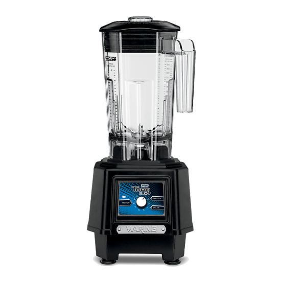 Waring TORQ 2.0 – 2 HP BLENDER WITH ELECTRONIC TOUCHPAD, VARIABLE SPEED CONTROL DIAL – MADE IN THE USA* Model: TBB175