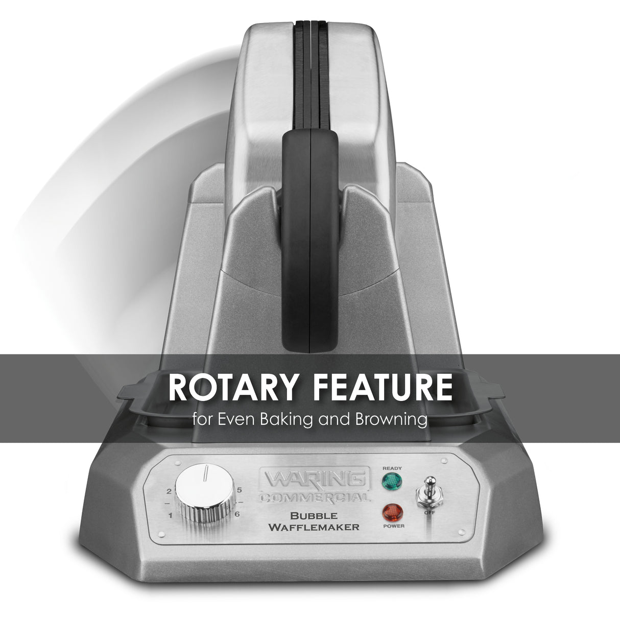 Waring BUBBLE WAFFLE MAKER Model: WBW300X