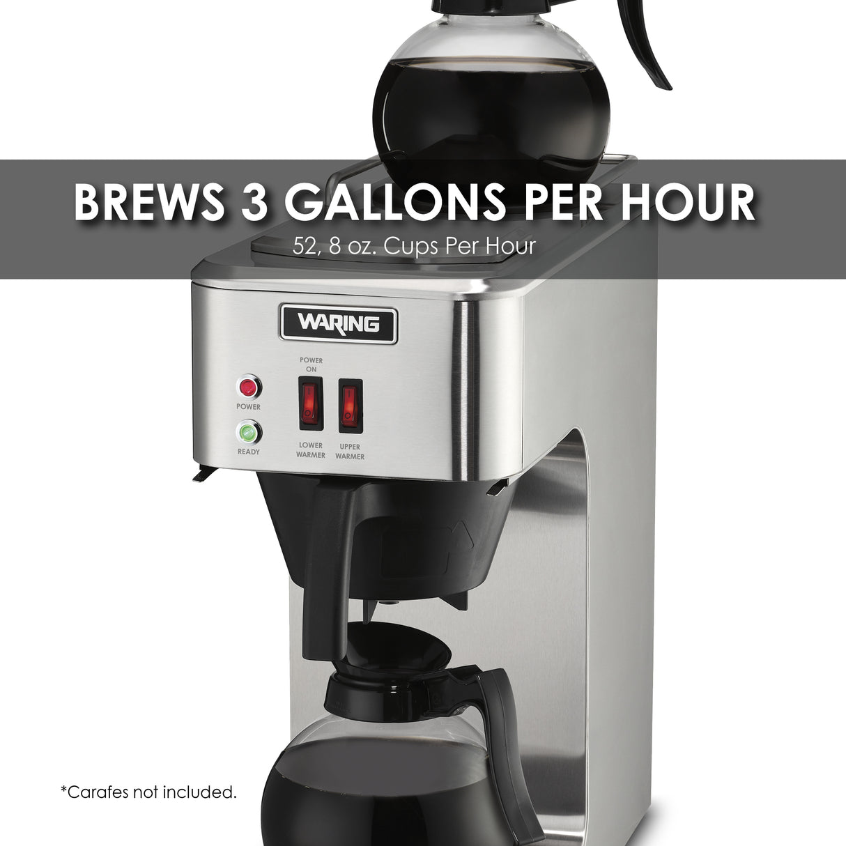 Waring CAFÉ DECO® POUR-OVER COFFEE BREWER Model: WCM50