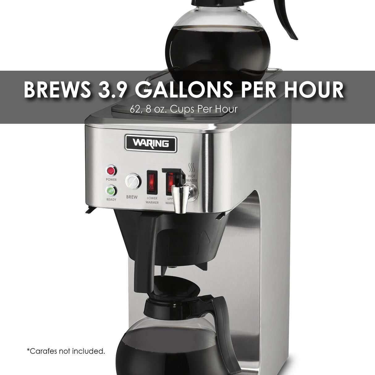 Waring CAFÉ DECO® AUTOMATIC COFFEE BREWER Model: WCM50P