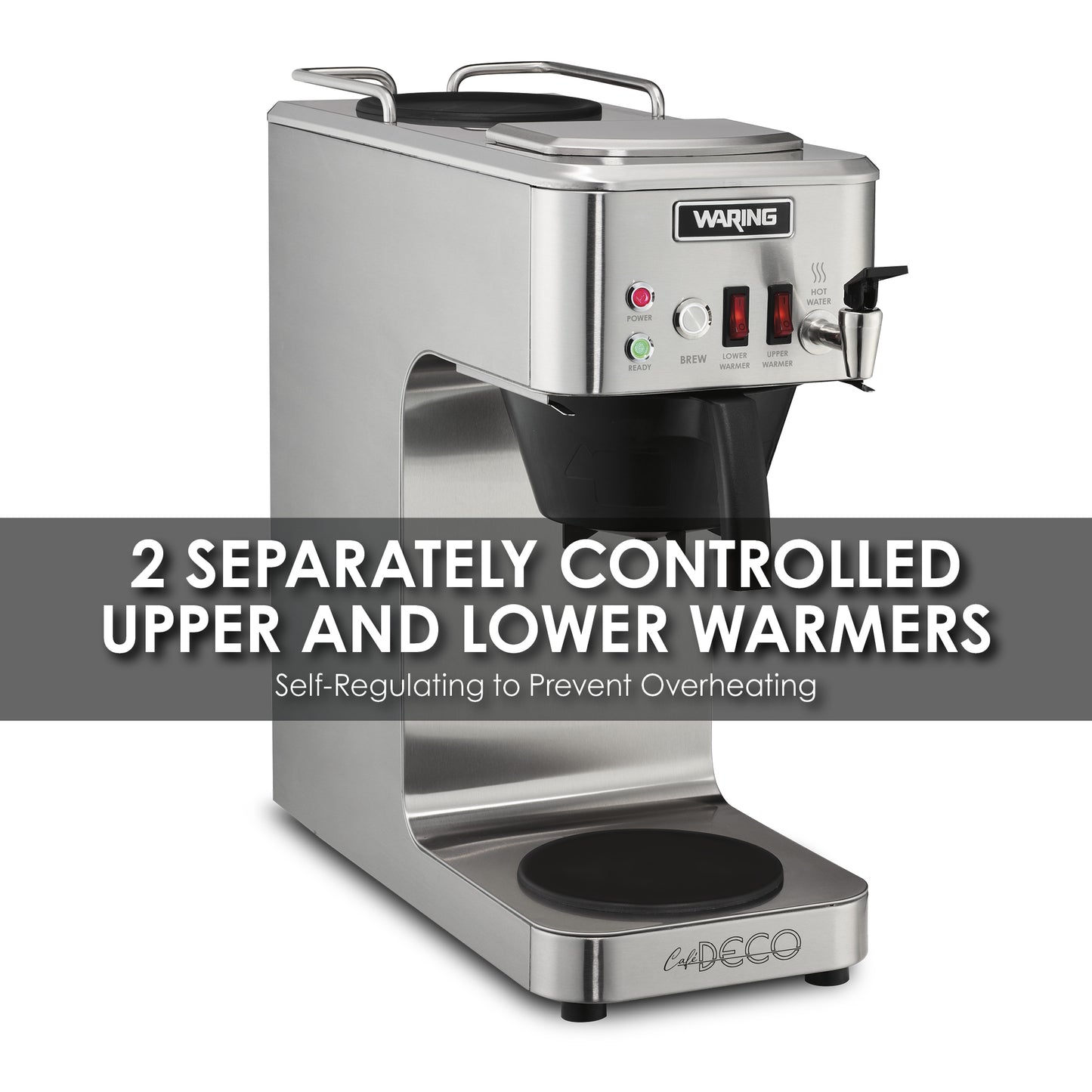 Waring CAFÉ DECO® AUTOMATIC COFFEE BREWER Model: WCM50P