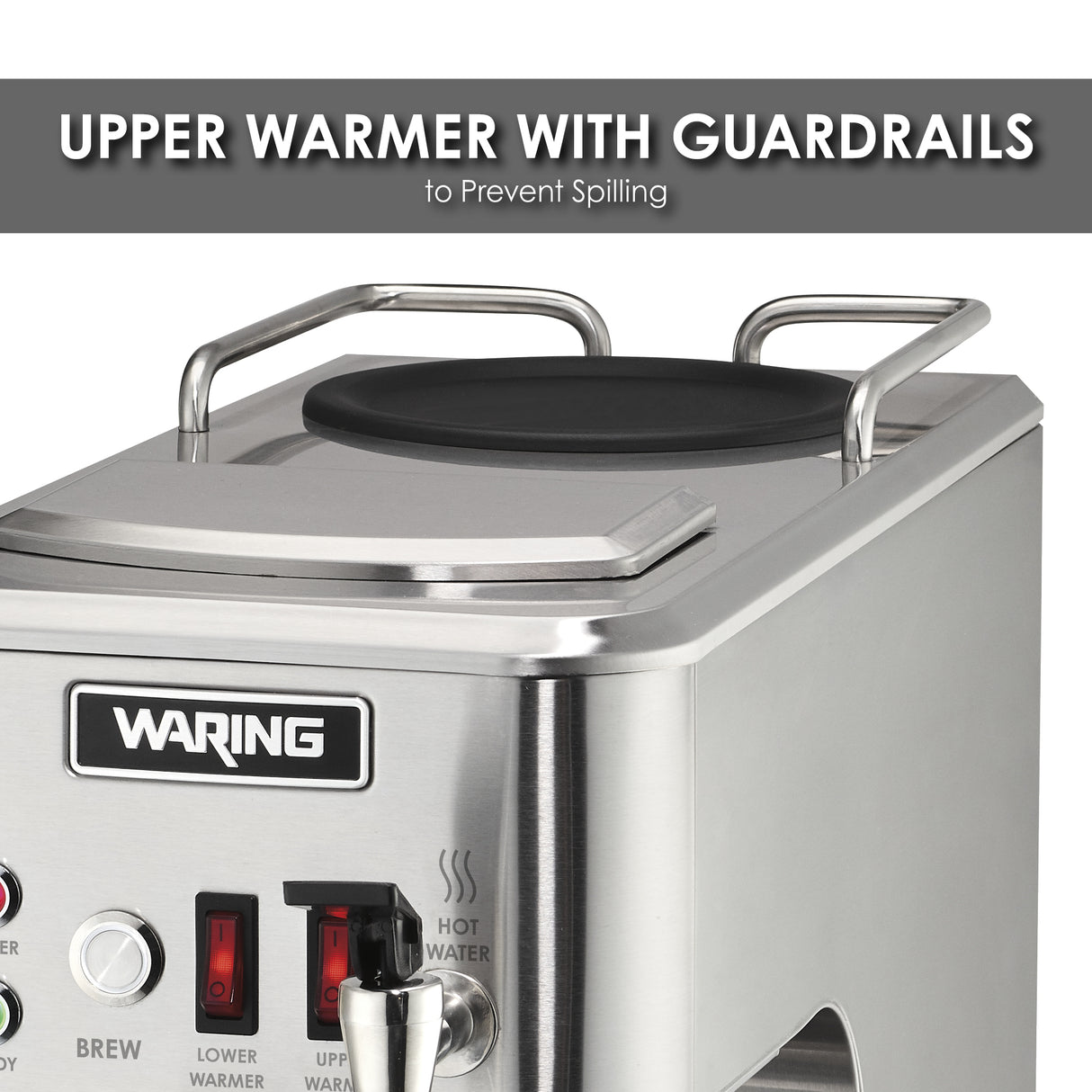 Waring CAFÉ DECO® AUTOMATIC COFFEE BREWER Model: WCM50P