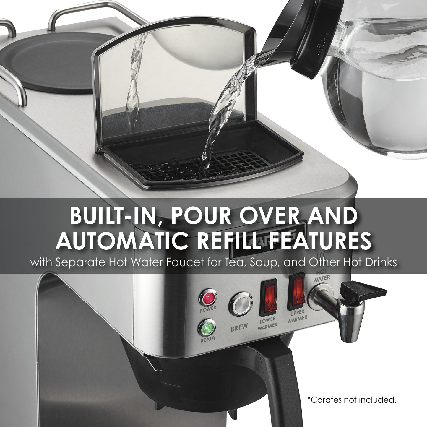 Waring CAFÉ DECO® AUTOMATIC COFFEE BREWER Model: WCM50P