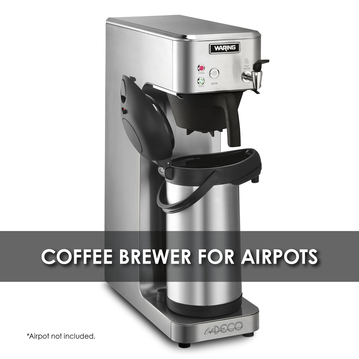 Waring CAFÉ DECO® AIRPOT COFFEE BREWER Model: WCM70PAP