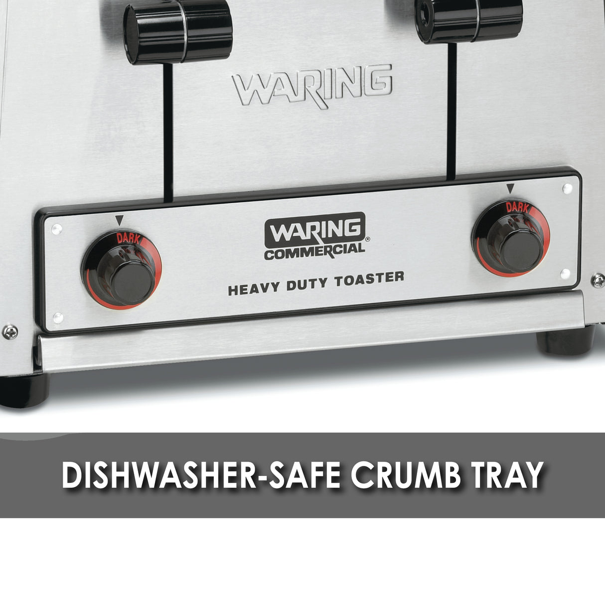 Waring HEAVY-DUTY 4-SLOT TOASTER – 120V 2200W Model: WCT800