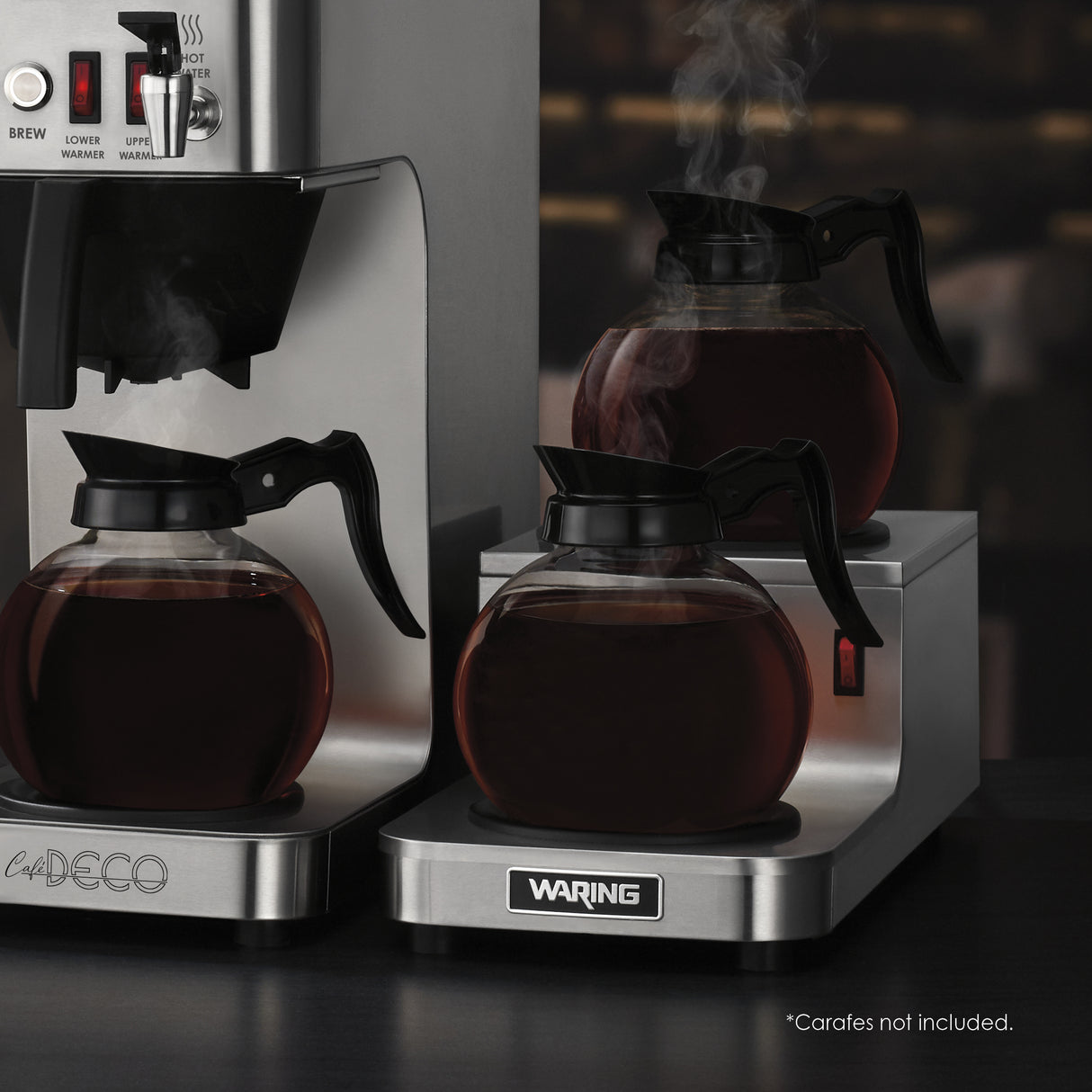 Waring STEP-UP, DOUBLE COFFEE WARMER Model: WCW20R