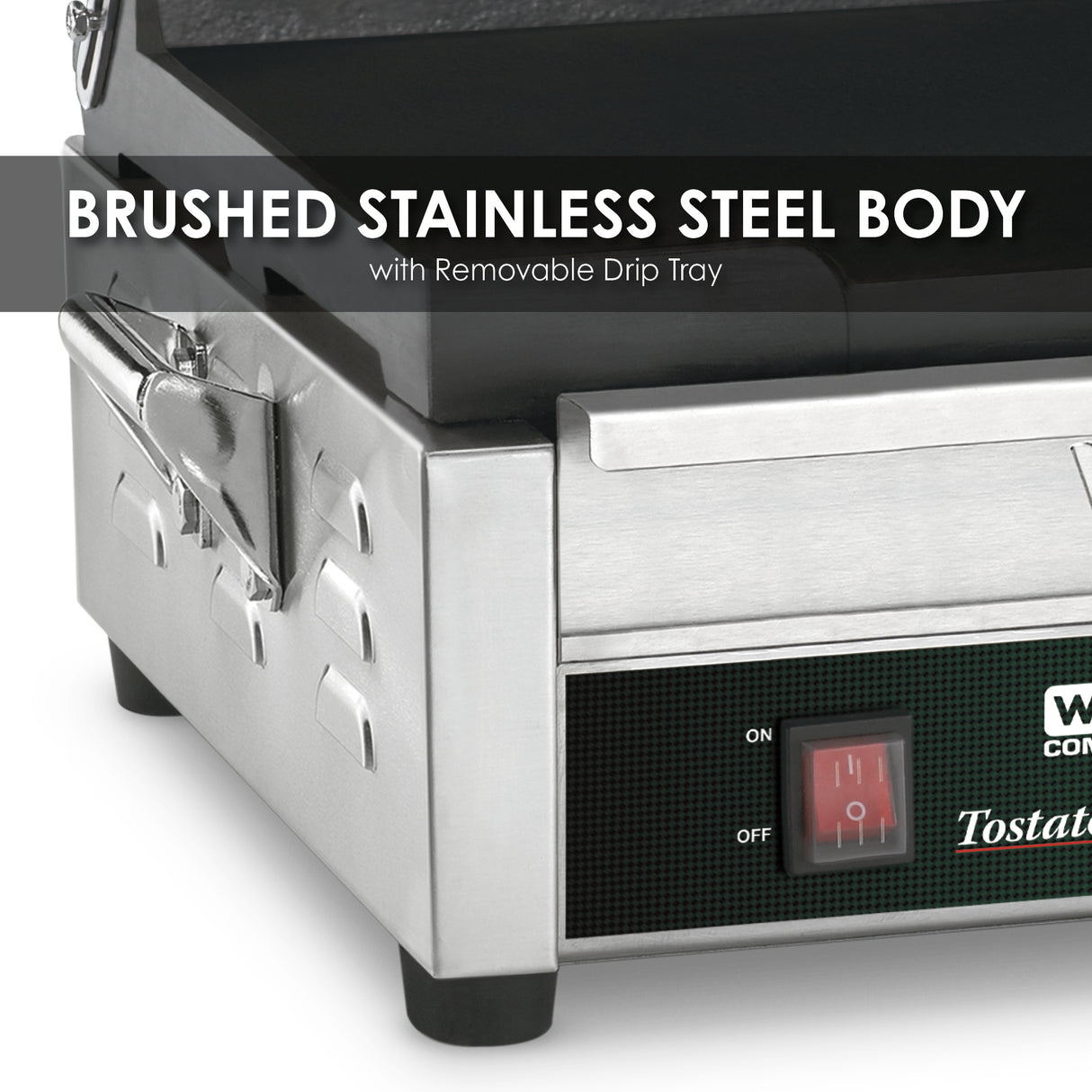 Waring LARGE ITALIAN-STYLE PANINI GRILL – 120V Model: WDG250