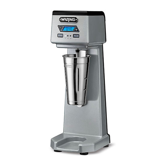 Waring HEAVY-DUTY SINGLE-SPINDLE DRINK MIXER WITH TIMER Model: WDM120TX