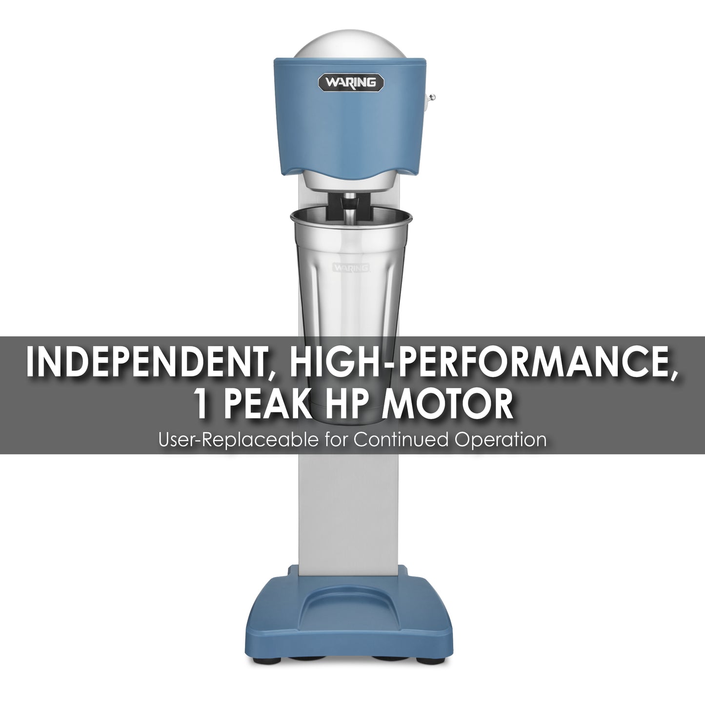 Waring LIGHT-DUTY SINGLE SPINDLE DRINK MIXER Model: WDM20