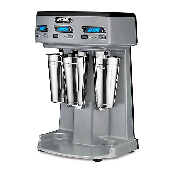 Waring HEAVY-DUTY TRIPLE-SPINDLE DRINK MIXER WITH TIMER Model: WDM360TX