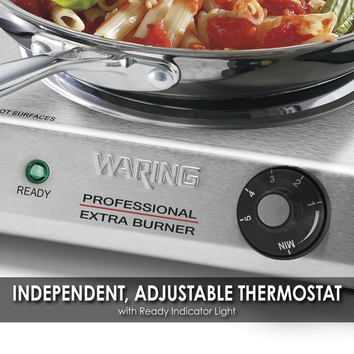 Waring COMMERCIAL CAST-IRON SINGLE BURNER Model: WEB300