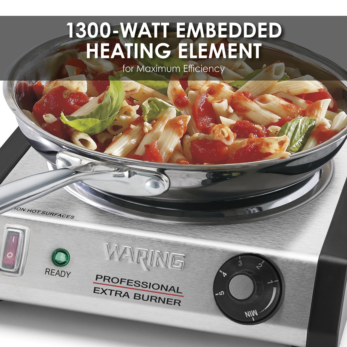 Waring COMMERCIAL CAST-IRON SINGLE BURNER Model: WEB300