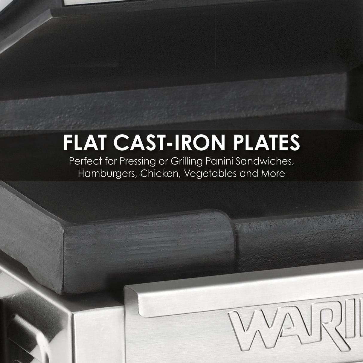 Waring COMPACT ITALIAN-STYLE FLAT GRILL – 120V Model: WFG150