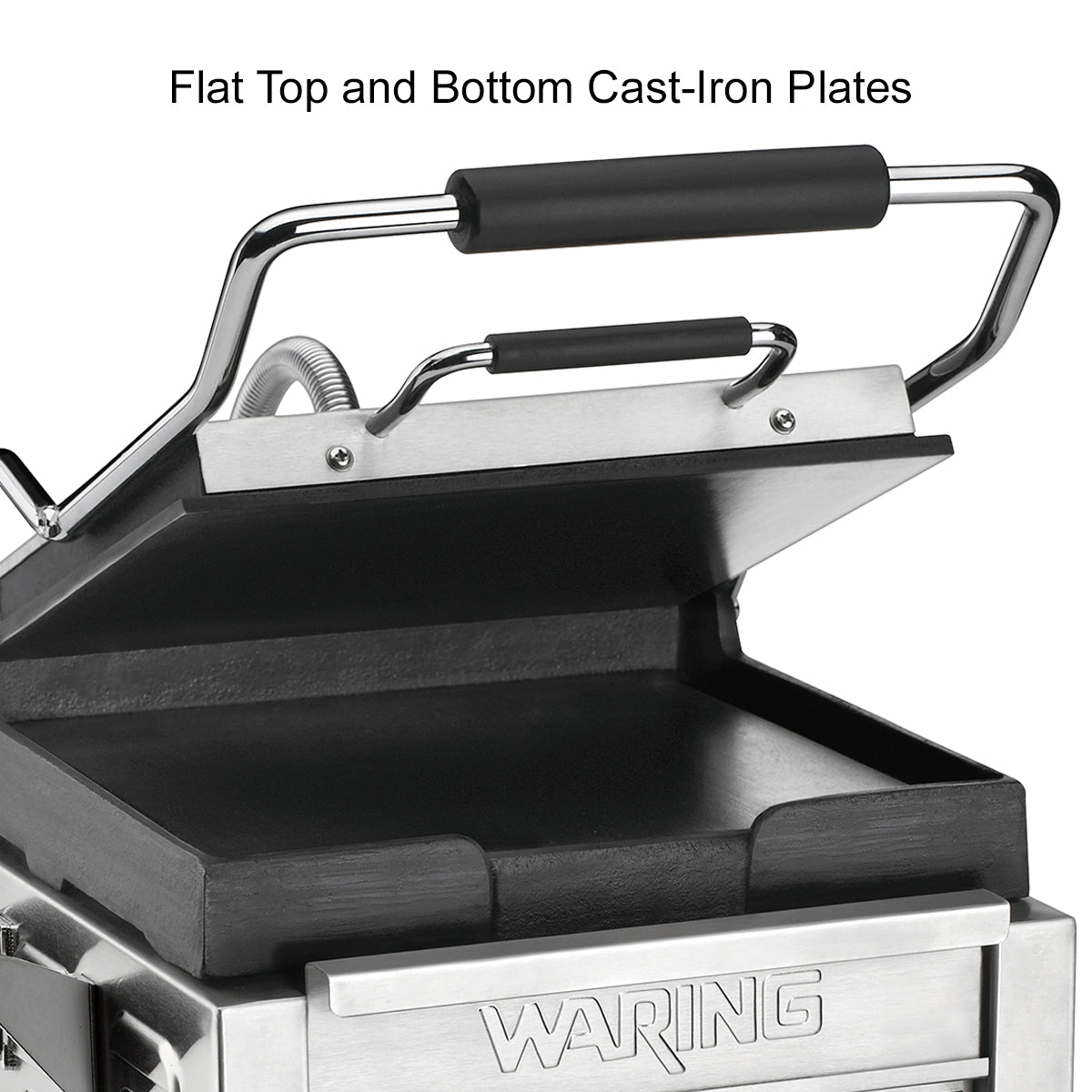 Waring COMPACT ITALIAN-STYLE FLAT GRILL WITH TIMER - 120V Model: WFG150T