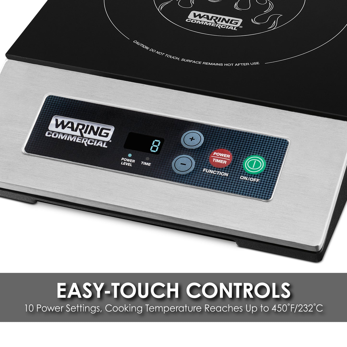 Waring COMMERCIAL SINGLE INDUCTION RANGE Model: WIH200