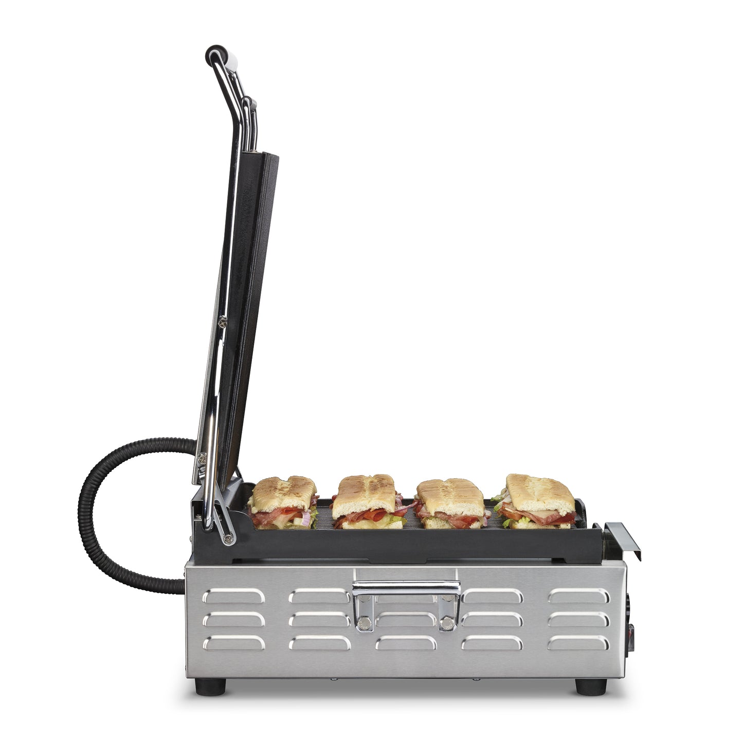 Waring PANINI COMPRESSO‚Ñ¢ SLIMLINE PANINI GRILL Model: WPG200