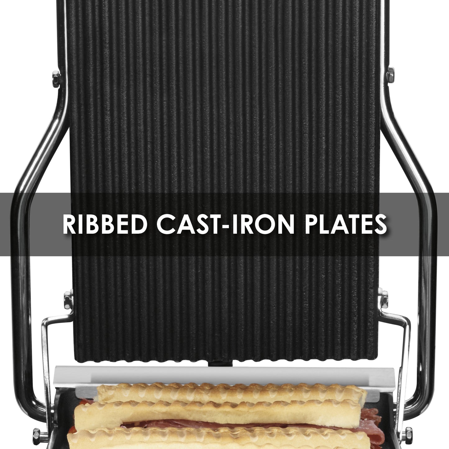 Waring PANINI COMPRESSO‚Ñ¢ SLIMLINE PANINI GRILL Model: WPG200