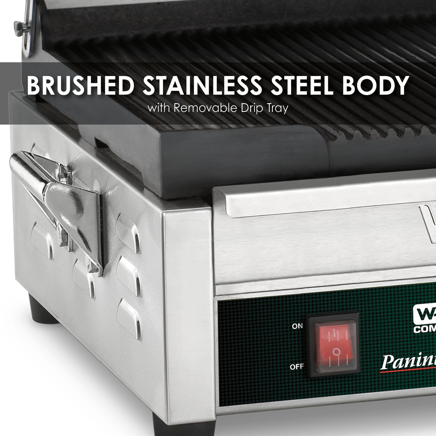 Waring LARGE ITALIAN-STYLE PANINI GRILL - 208V Model: WPG250B