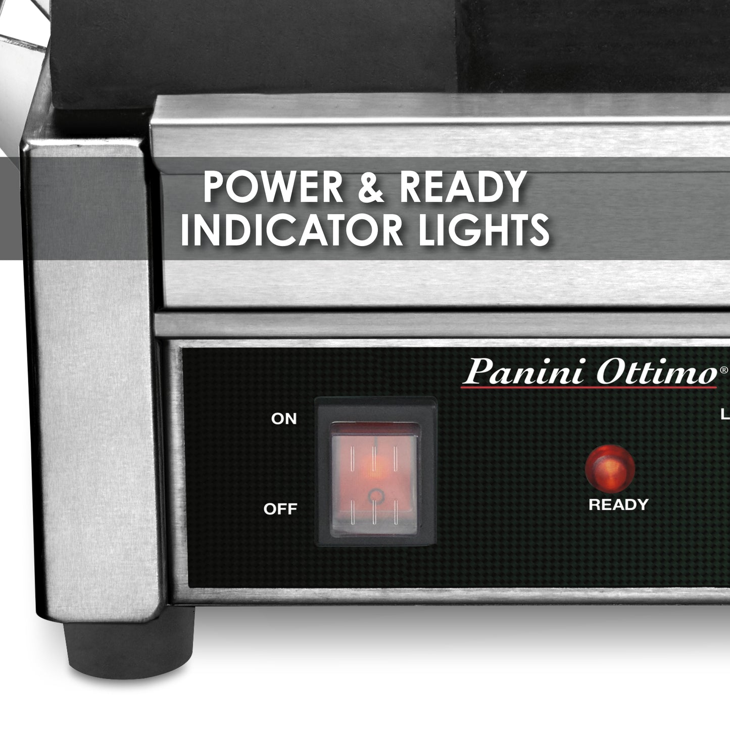 Waring DOUBLE ITALIAN-STYLE PANINI SUPREMO® GRILL – 240V Model: WPG300