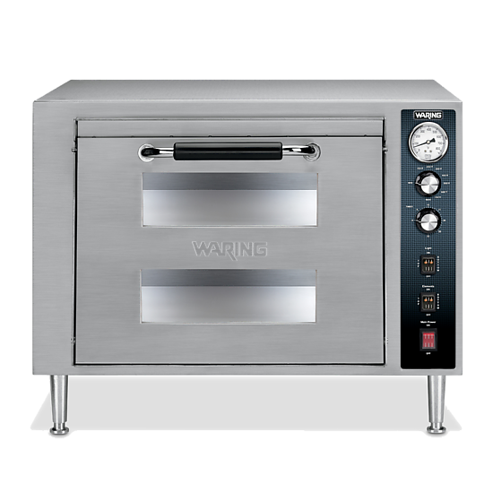Waring HEAVY-DUTY DOUBLE-DECK PIZZA OVEN - SINGLE CHAMBER Model: WPO700