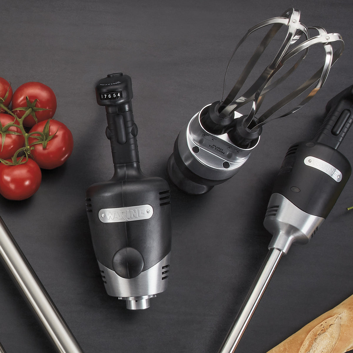 Waring HEAVY-DUTY BIG STIK® POWER PACK WITH 10" WHISK ATTACHMENT Model: WSBPPWA