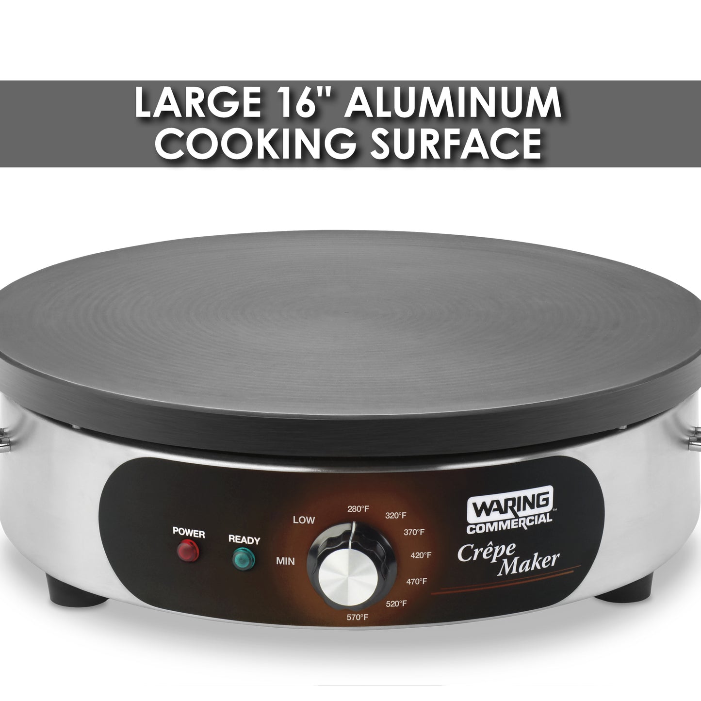 Waring 16" ELECTRIC CRÊPE MAKER, 120V Model: WSC160X