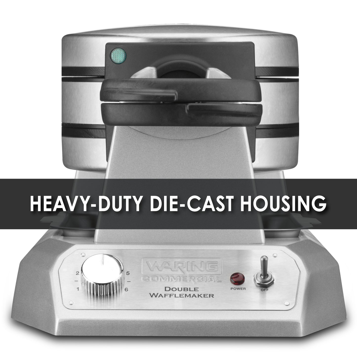 Waring DOUBLE VERTICAL BELGIAN WAFFLE MAKER – 120V 1400W Model: WW200