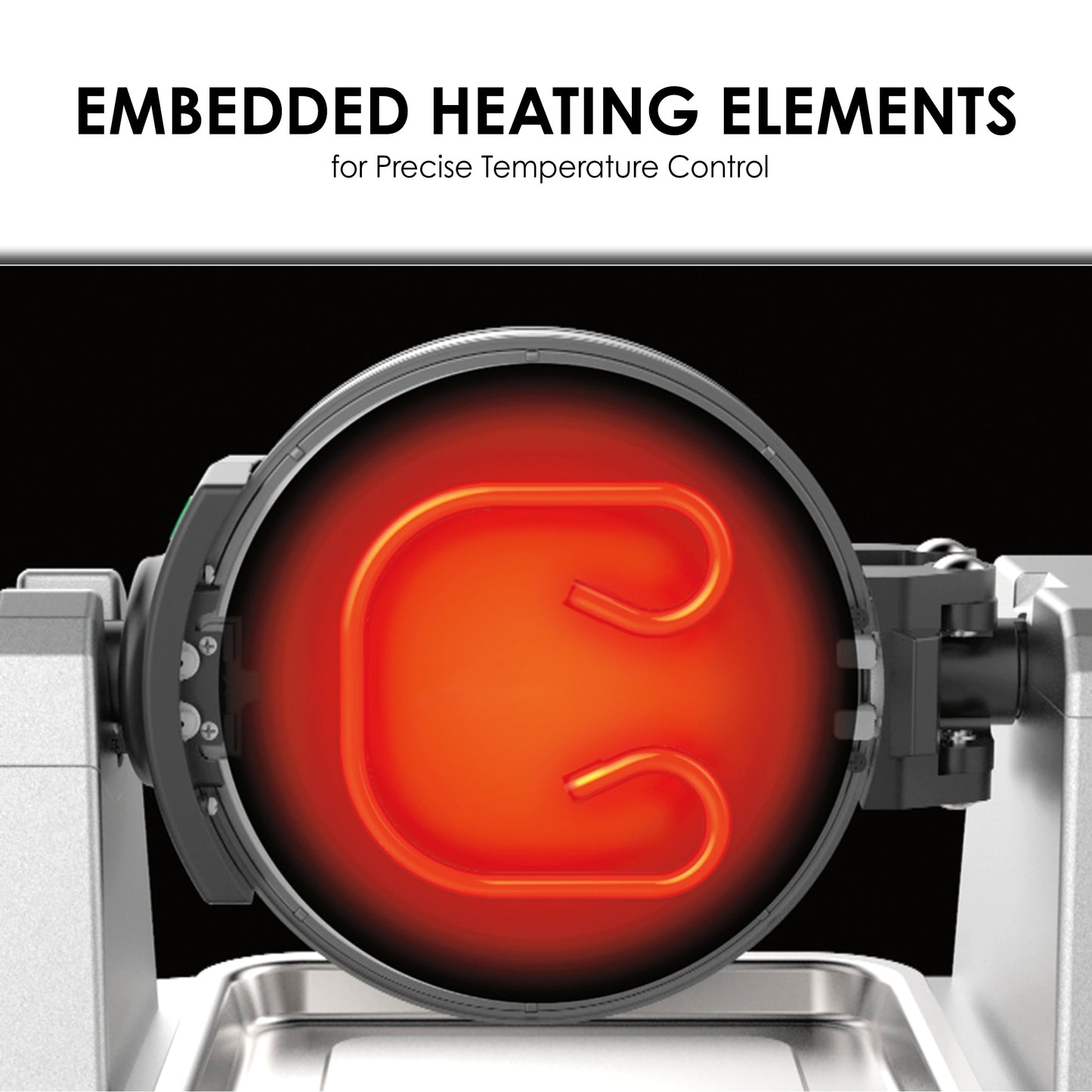 Waring SIDE-BY-SIDE BELGIAN WAFFLE MAKER – 208V 2700W Model: WW250BX2