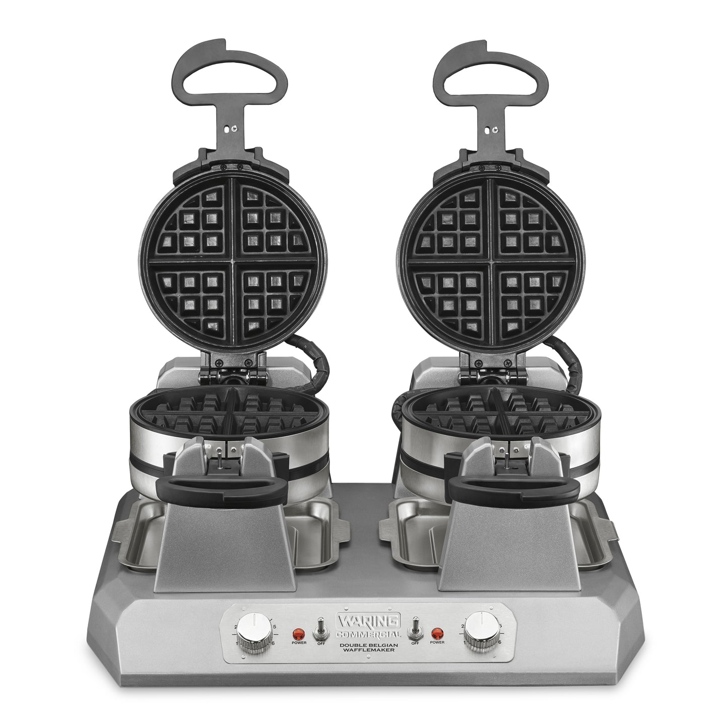Waring SIDE-BY-SIDE DOUBLE BELGIAN WAFFLE MAKER Model: WW300BX