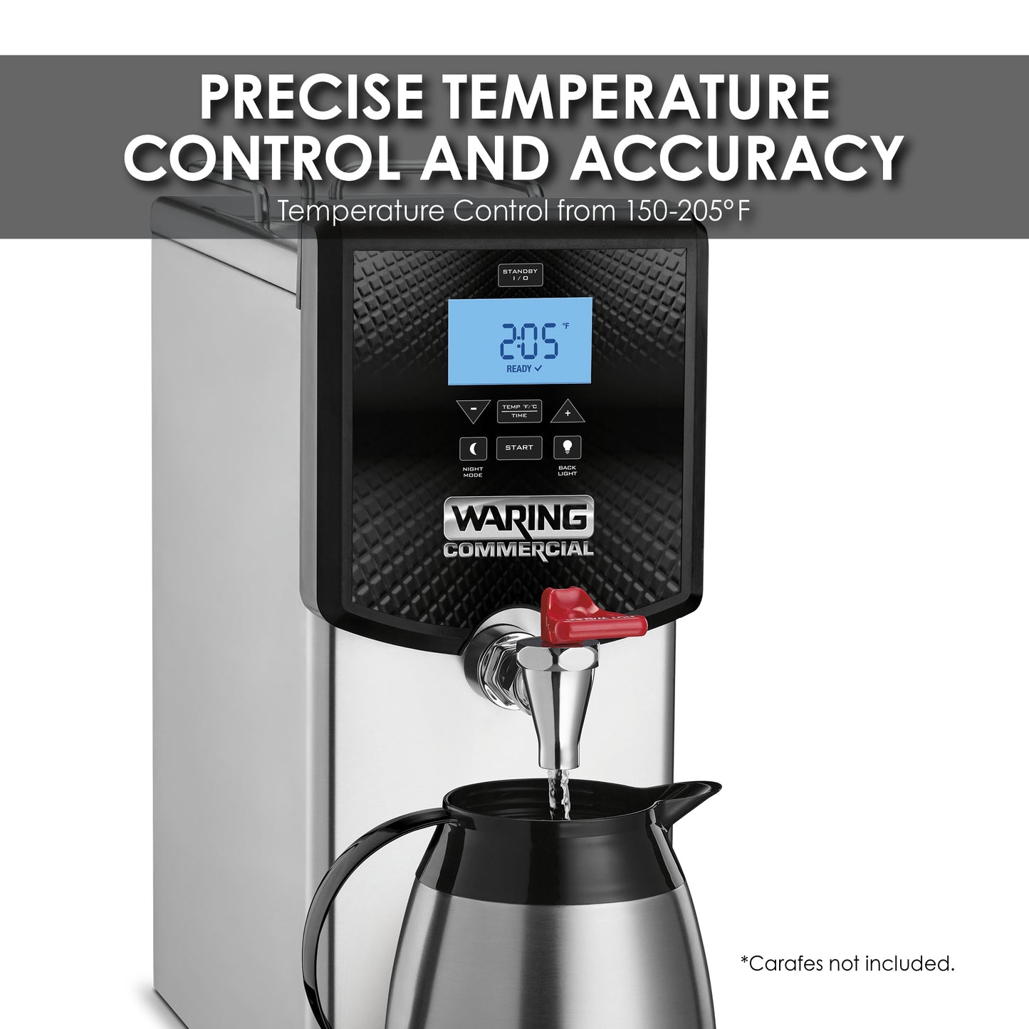 Waring 3-GALLON HOT WATER DISPENSER Model: WWB3G