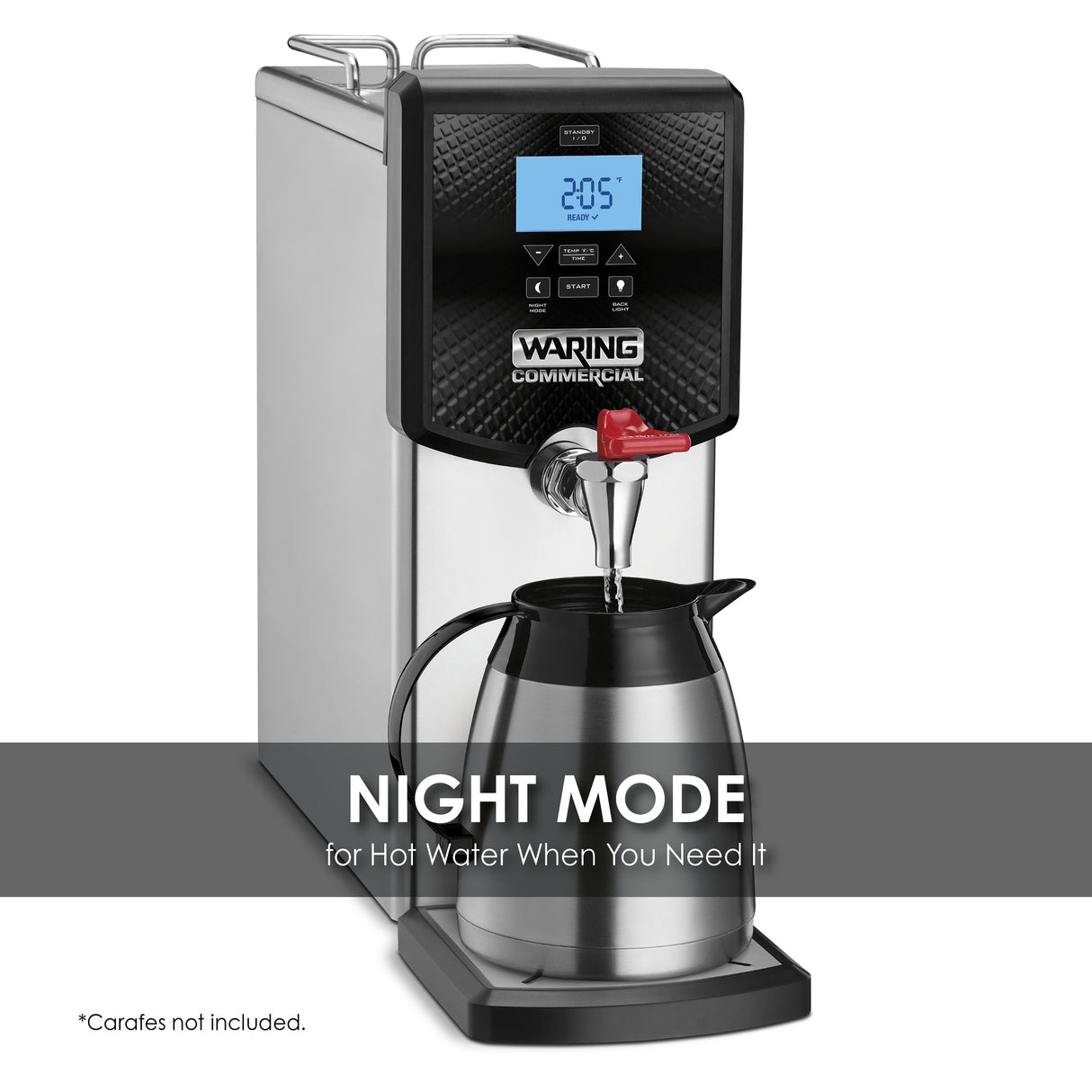 Waring 3-GALLON HOT WATER DISPENSER Model: WWB3G