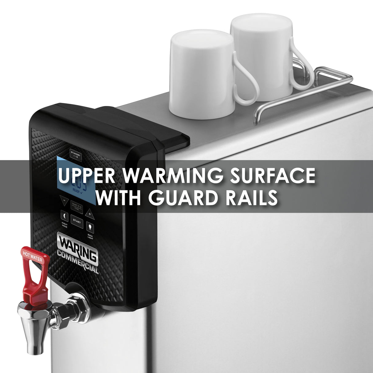 Waring 3-GALLON HOT WATER DISPENSER Model: WWB3G