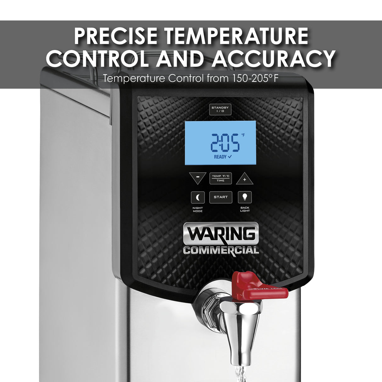 Waring 5-GALLON HOT WATER DISPENSER Model: WWB5G
