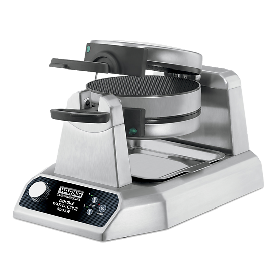 Waring DOUBLE WAFFLE CONE MAKER - 120V, 1400W Model: WWCM200