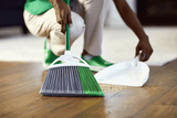 Precision Angle Broom & 10" Dustpan